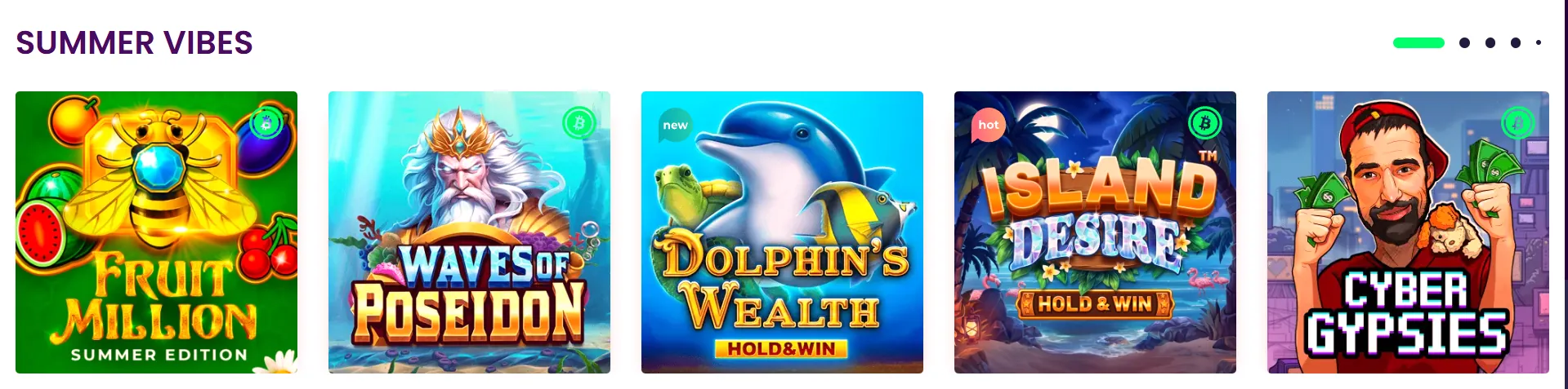 Seasonal summer promotions and vibes at the casino